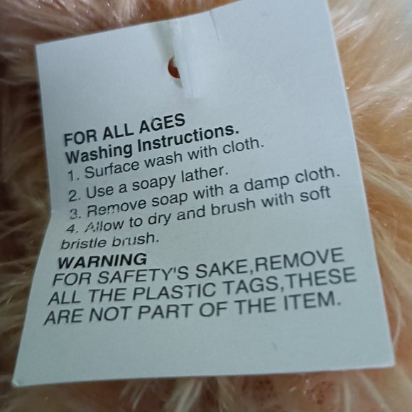 Vintage Dan Dee Collectors Choice Bear New With Tags - Picture 4 of 4
